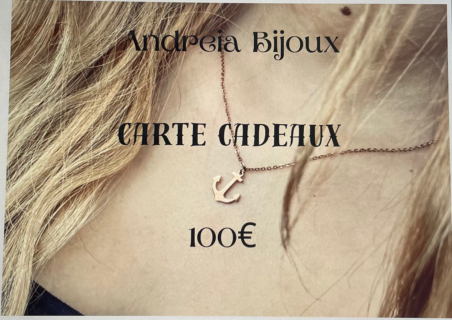 Carte Cadeaux Andreia Bijoux