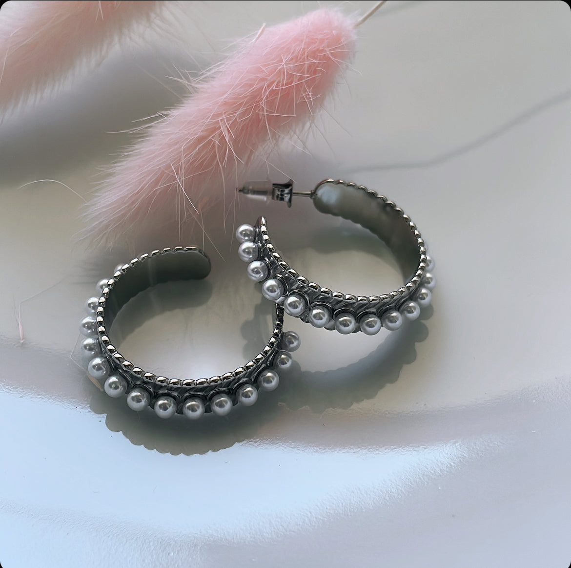 Boucles d'oreilles Perle